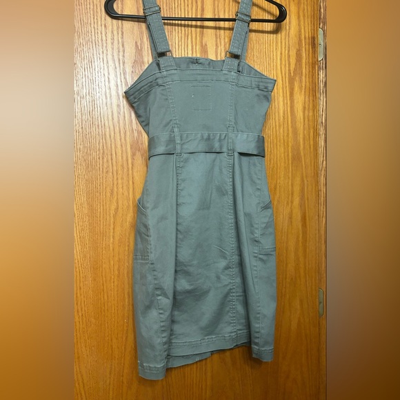 Army Green SO brand Jean Dress Size XS - Picture 3 of 3